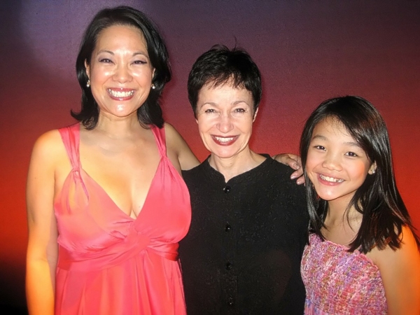 Christine Toy Johnson, Lynn Ahrens and Kylie Liya Goldstein Photo